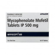 Купить Микофенолата мофетил (Myfocept-500) 500мг таблетки №60 в Краснодаре