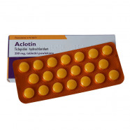 Купить Аклотин (Тиклопидин, аналог Тикло) таблетки 250мг №60 в Перми